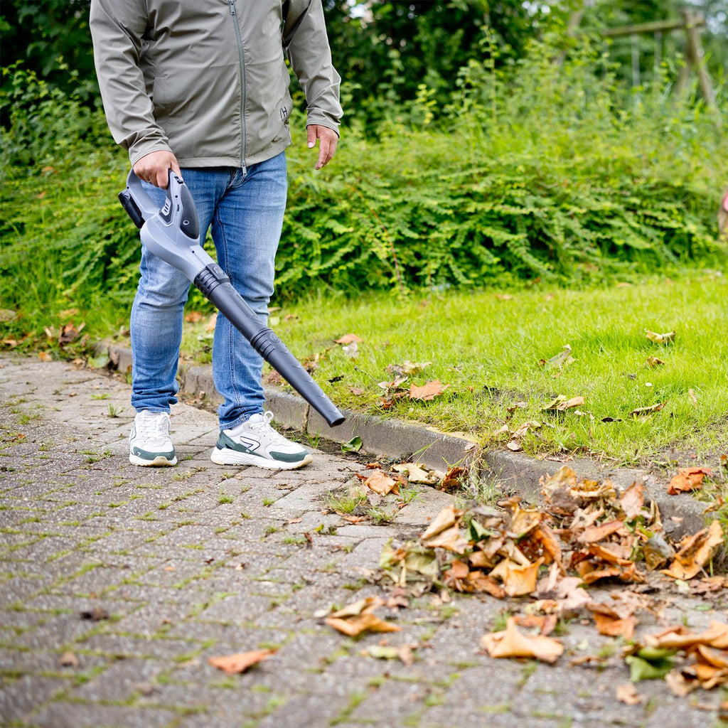 Draadloze Bladblazer 12V met Accu en Lader