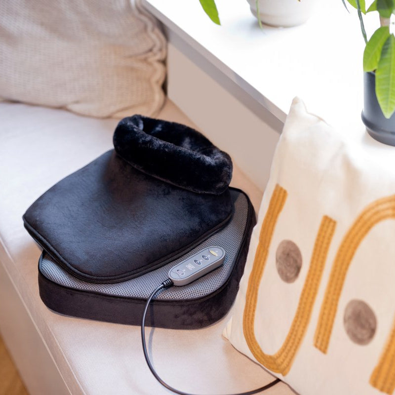 2-in-1 Shiatsu Voetmassageapparaat met Warmtefunctie