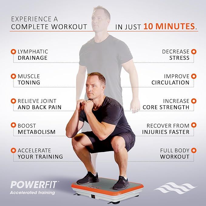 VibroShaper Fitness Trilplaat voor Thuis – Full Body Workout