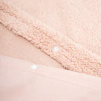 Teddy dekbedovertrek - Roze