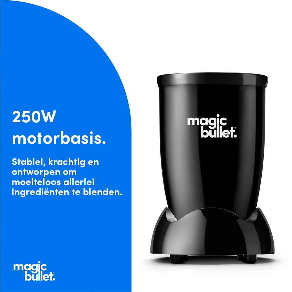 Magic Bullet Original - Blender 7-delige Smoothie Maker zwart