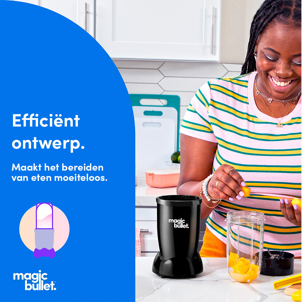 Magic Bullet Original - Blender 7-delige Smoothie Maker zwart
