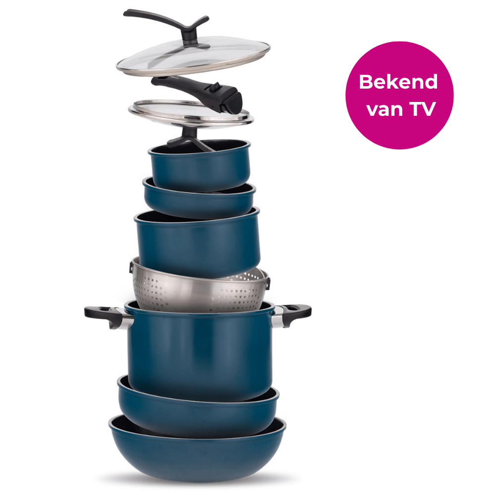 Kelton Cookware pannenset bekend van tv RTL