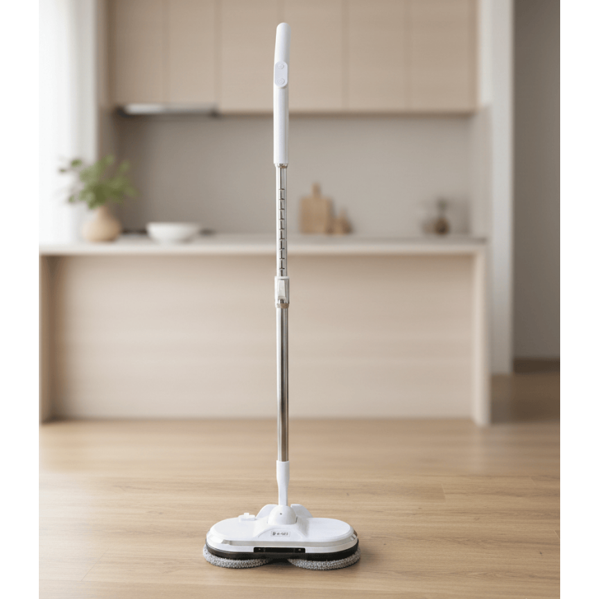 BluMill Draadloze Elektrische Dweil met Sprayfunctie en LED-verlichting