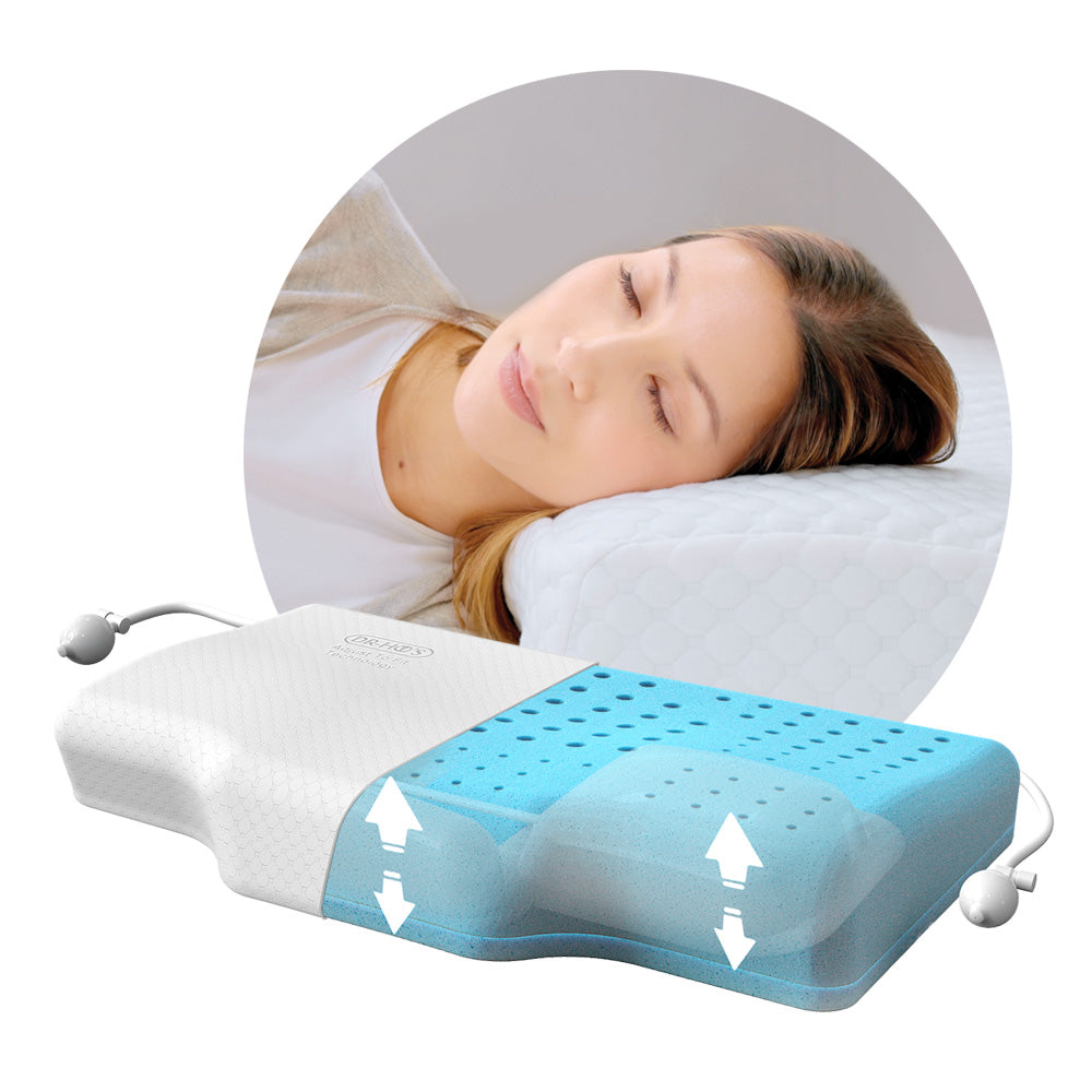 DR-HO'S Adjustable queen size aanpasbaar hoofdkussen