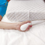 DR-HO'S Adjustable queen size aanpasbaar hoofdkussen met pomp