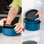 Kelton Complete 4-in-1 stapelbare 26-delige pannenset