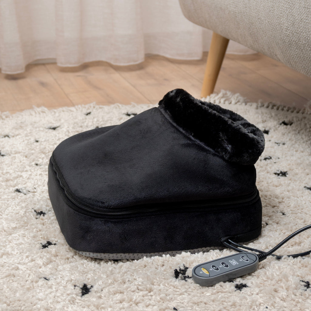 2-in-1 Shiatsu Voetmassageapparaat met Warmtefunctie