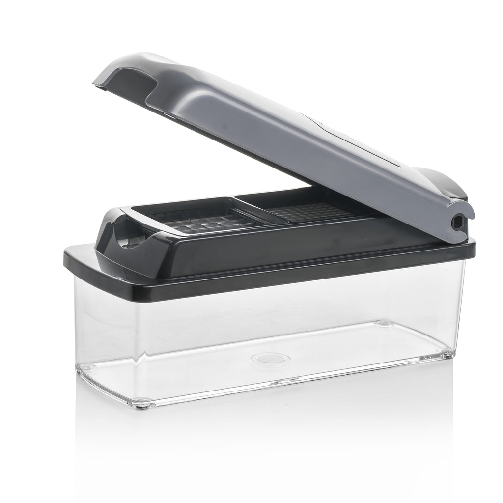 Nicer Dicer Plus grijs 12-delige groentesnijder