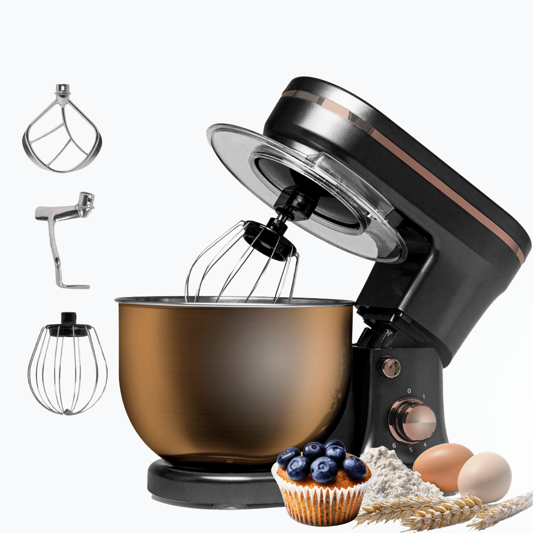 BluMill Keukenmachine 1200W black copper