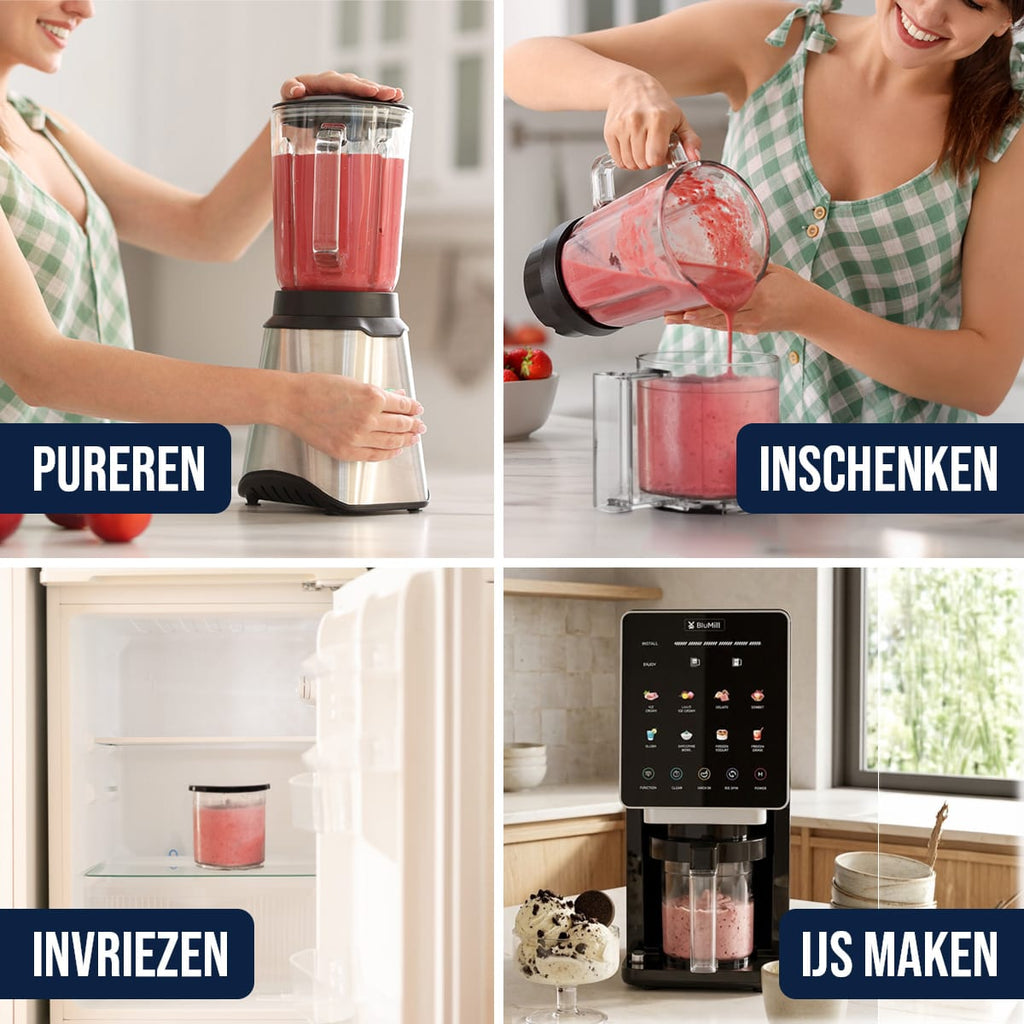BluMill IJsmachine werking