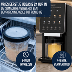 BluMill 8-in-1 IJsmachine voor Roomijs & Frozen Yoghurt