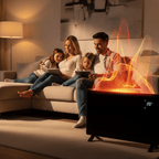 BluMill Elektrische Convectorkachel - Glazen Design Paneelheater