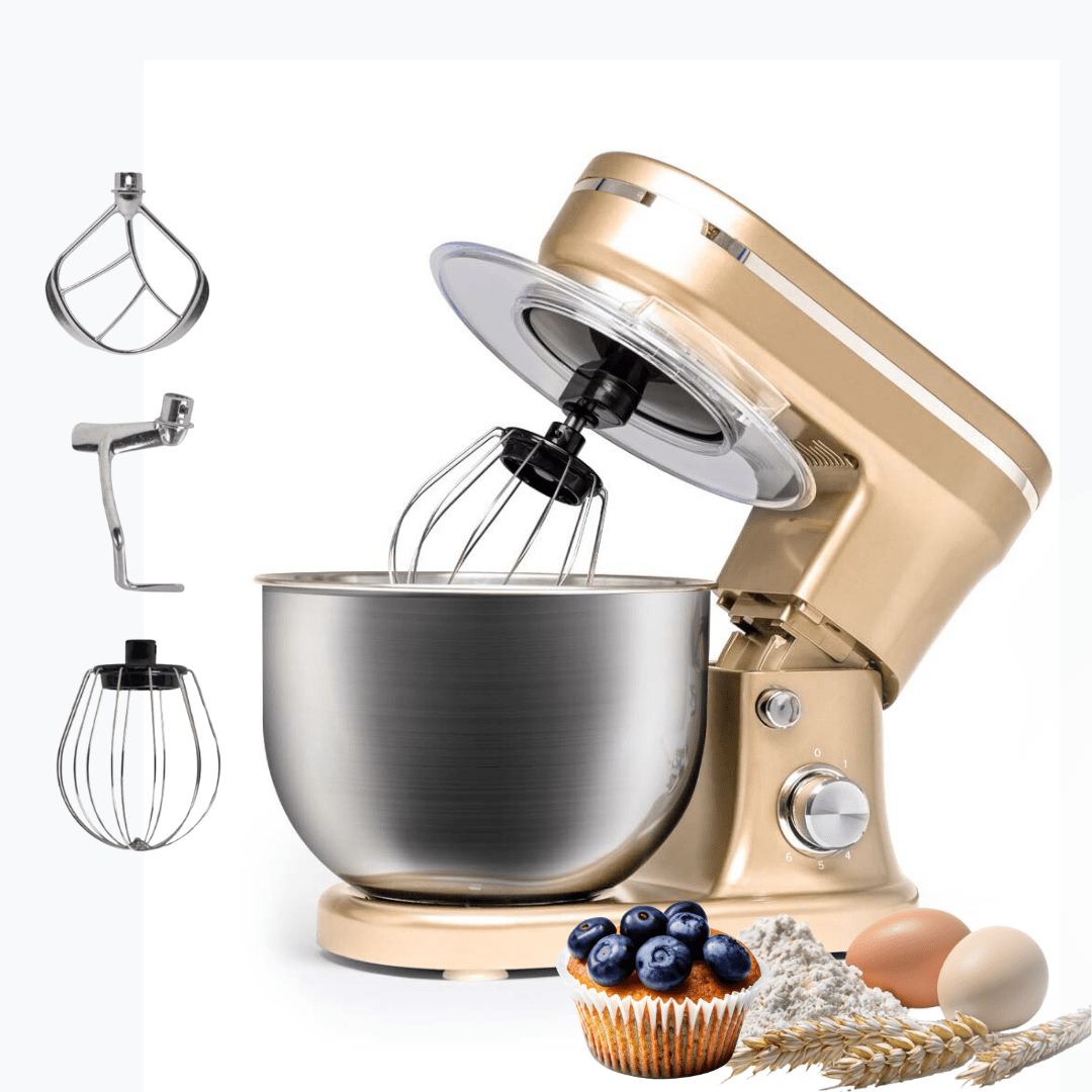 BluMill Keukenmachine 1200W champagne