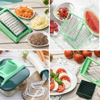 Nicer Dicer Chef - 15-delige groentesnijder