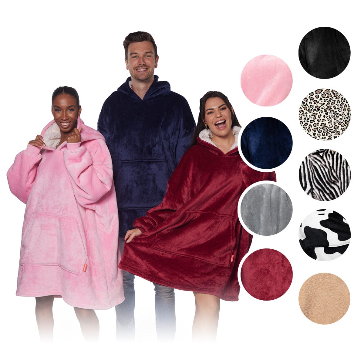 HOMIE Hoodie - Set van 2 hoodie-dekens
