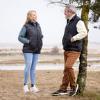 Vitadora verwarmde bodywarmer voor dames en heren met powerbank